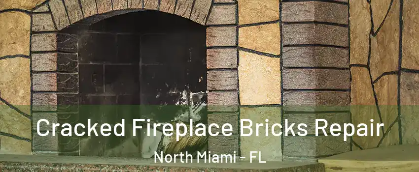  Cracked Fireplace Bricks Repair North Miami - FL