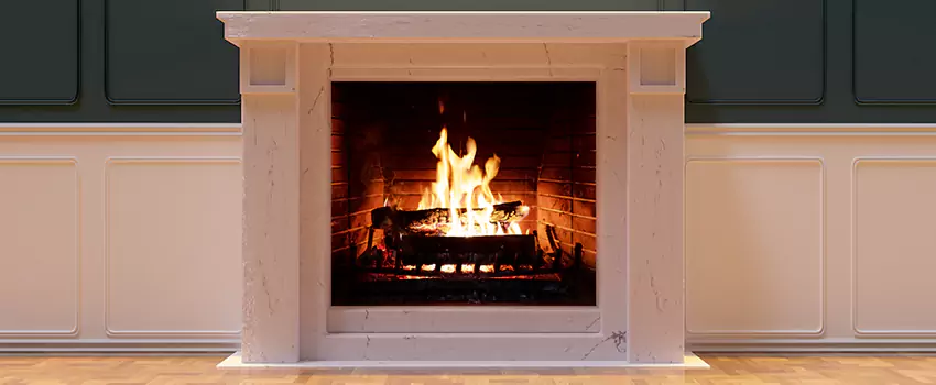 Decorative Electric Fireplace Installation in North Miami, Florida