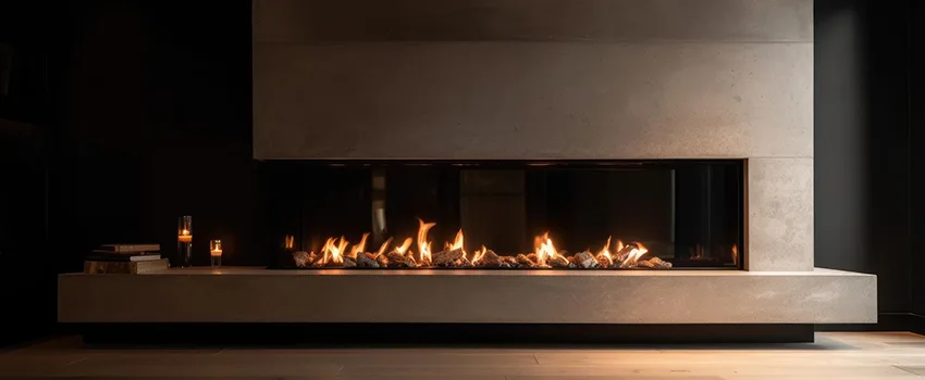 Gas Fireplace Ember Bed Design Services in North Miami, Florida