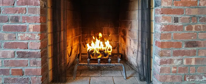 Repairing Damaged Fireplace Tiles in North Miami, Florida
