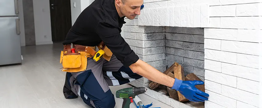 Fireplace Damaged Damper Frame Repair Services in North Miami, Florida