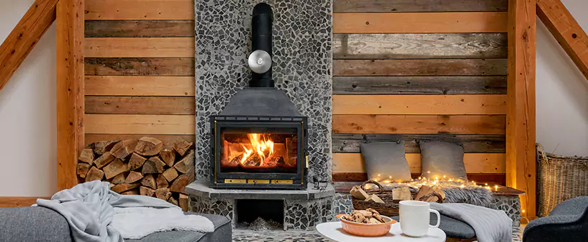 Thelin Hearth Products Direct Vent Gas Stove Fireplace Inspection in North Miami, Florida